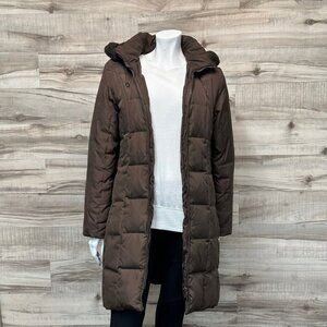 Michael Kors Puffer Coat Brown Womens Small